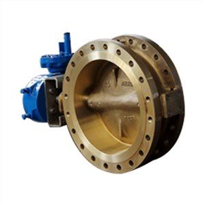 שסתום פרפר PTFE אופסט משולש