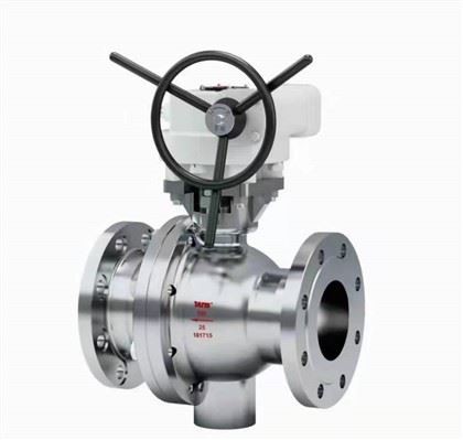 שסתום כדור מושב מתכת Trunnion