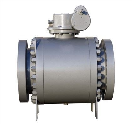 שסתום כדור מושב רך Trunnion
